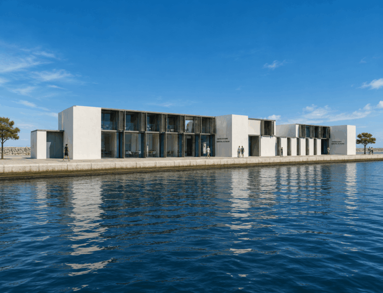 Edificios Servicios Náuticos para el Puerto de Valencia